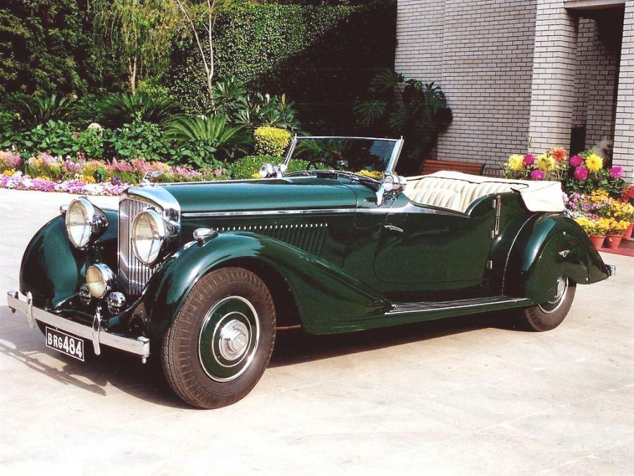  Bentley 4&frac14;-Litre Tourer by Vanden Plas 1936 года  (фото 11 из 11)